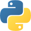 Logo von Python